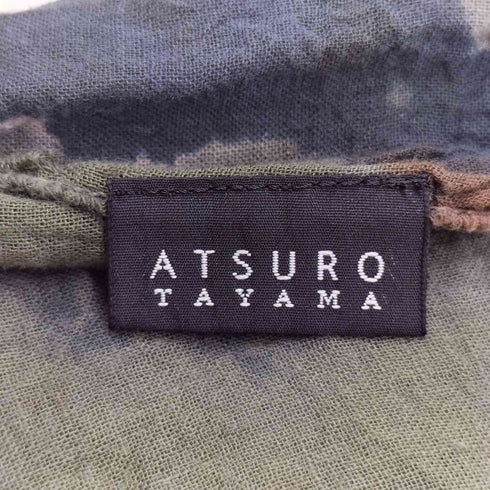 アツロウタヤマ ATSURO TAYAMA 総柄 大判 ストール Y2K archive レディース